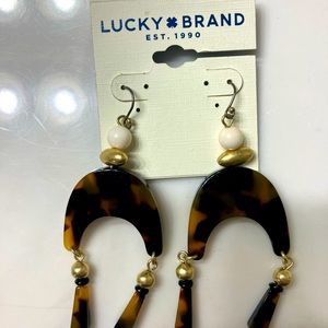 Lucky Brand Tortoise Earrings NEW!